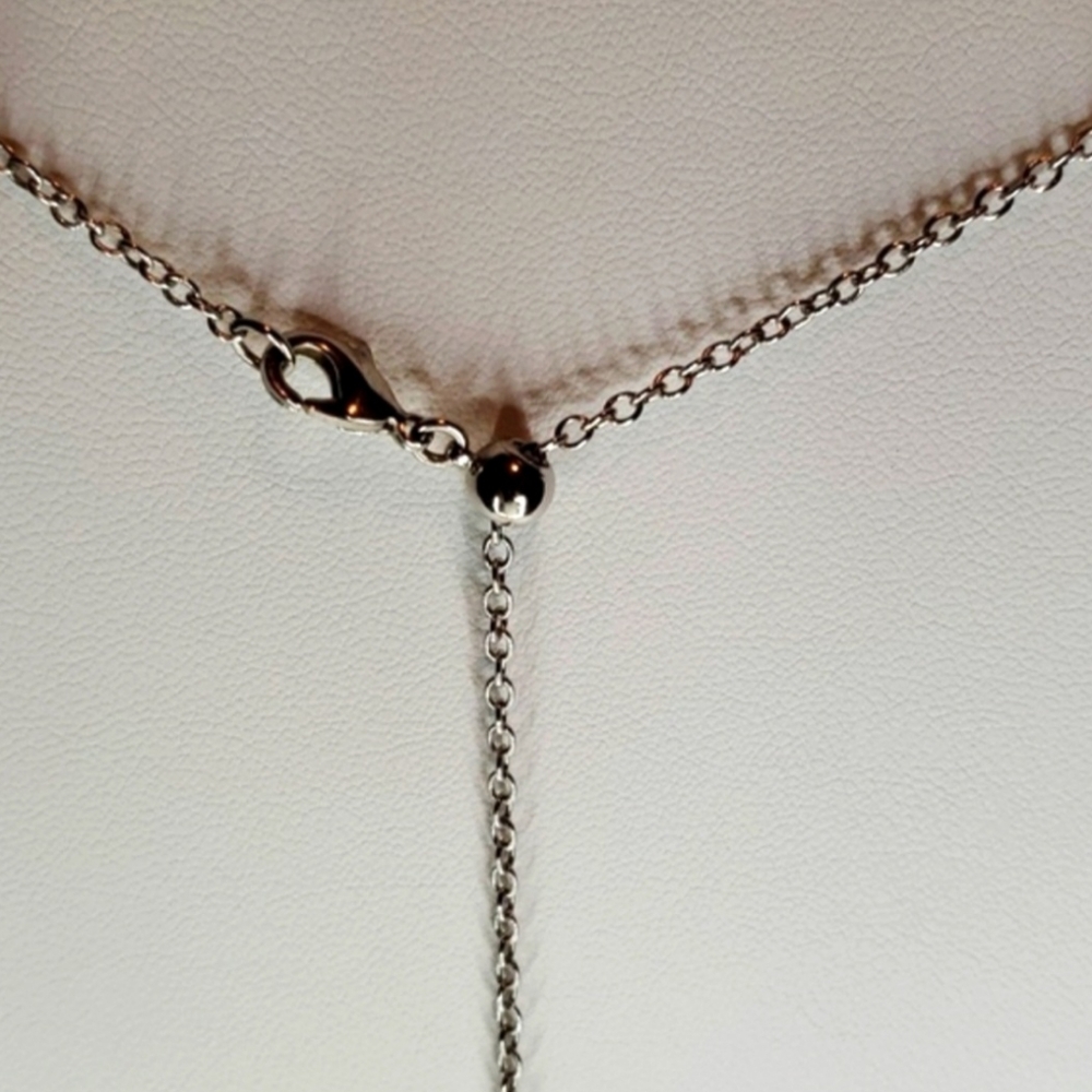 Touchstone Crystal Swarovski Garden Magic Pendant Necklace, Blue - Picture 6 of 9